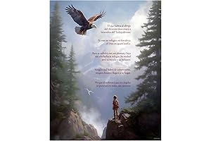 Salmo 91 En Español Premium Wall Art | Unframed Uplifting 16" x...