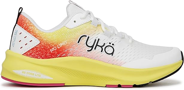 Amazon.com | Ryka Womens No Limit Cross Training Shoes White