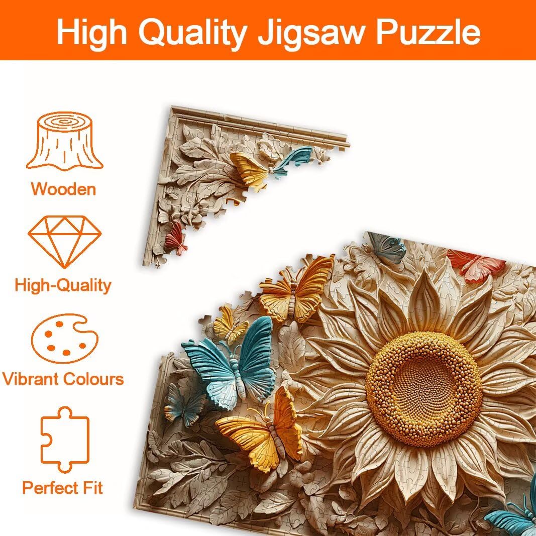Puzzle Flor, Puzzle 5000 Piezas, Rompecabezas, Regalo Mujer, Decor -8118
