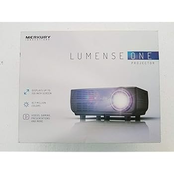 Amazon.com: Merkury Innovations Lumense One Projector Mi-prj01-101 Home