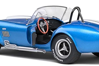 ｊ　 AC COBRA 427 MK.2メタリックブルー 1/18 SHELBY COBRA 427 S/C - METALLIC BLUE - 1965 - Solido
