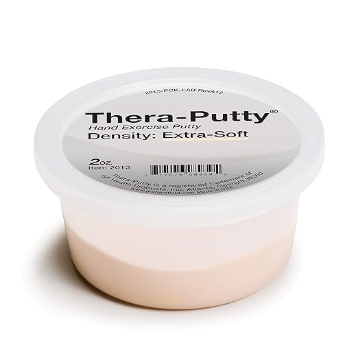 Lumex Thera-Masilla para ejercicio y terapia de manos, extra suave, bronceado, 2 oz, 2013