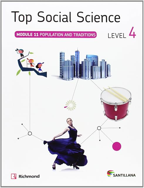 Portada de Top Social Science 4 Population and Traditions