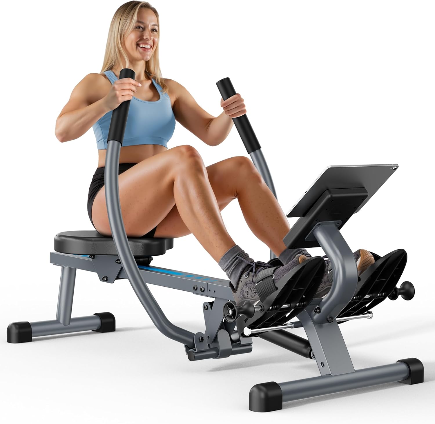 Compact Full Motion Rowing Machine, Dual-Oar 350 LB Guyana Ubuy
