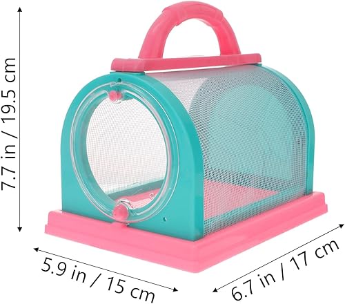 Miniatura 9 de Gadpiparty Herramientas para atrapar insectos para niños, juego de exploración al aire libre con jaula, pinzas, lupa, red y taza de observación,