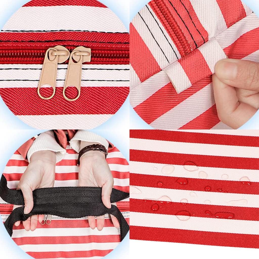 CAZOY Moving Storage Bags Large Capacity, Foldable Space Saver Bags for Clothing, Portable Durable Clothes Closet Organizer Containers for Under-Bed Storage (Color : A, Size : 34.6x10.6x19.7in)