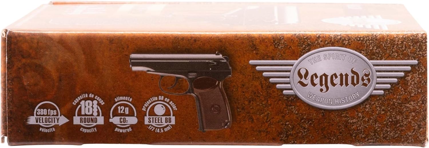 Umarex Legends Makarov All Metal .177 Caliber BB Gun Air Pistol