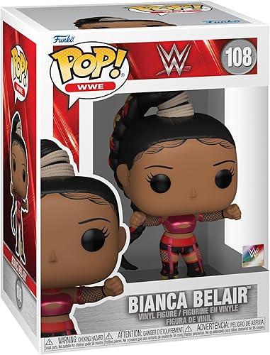 Funko POP! WWE: Bianca Belair WM38 - Figura de vinilo coleccionable - Idea de regalo - Producto oficial - para niños y adultos - fanáticos de los