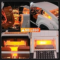 Vista 2 de LIGHTAILING Juego de luces para el modelo de bloques de construcción Porsche 911, kit de luz LED compatible con Lego 10295 (no incluye el modelo)