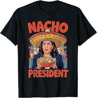 Nacho President Funny Kamala Harris Trump Inauguration T-Shirt