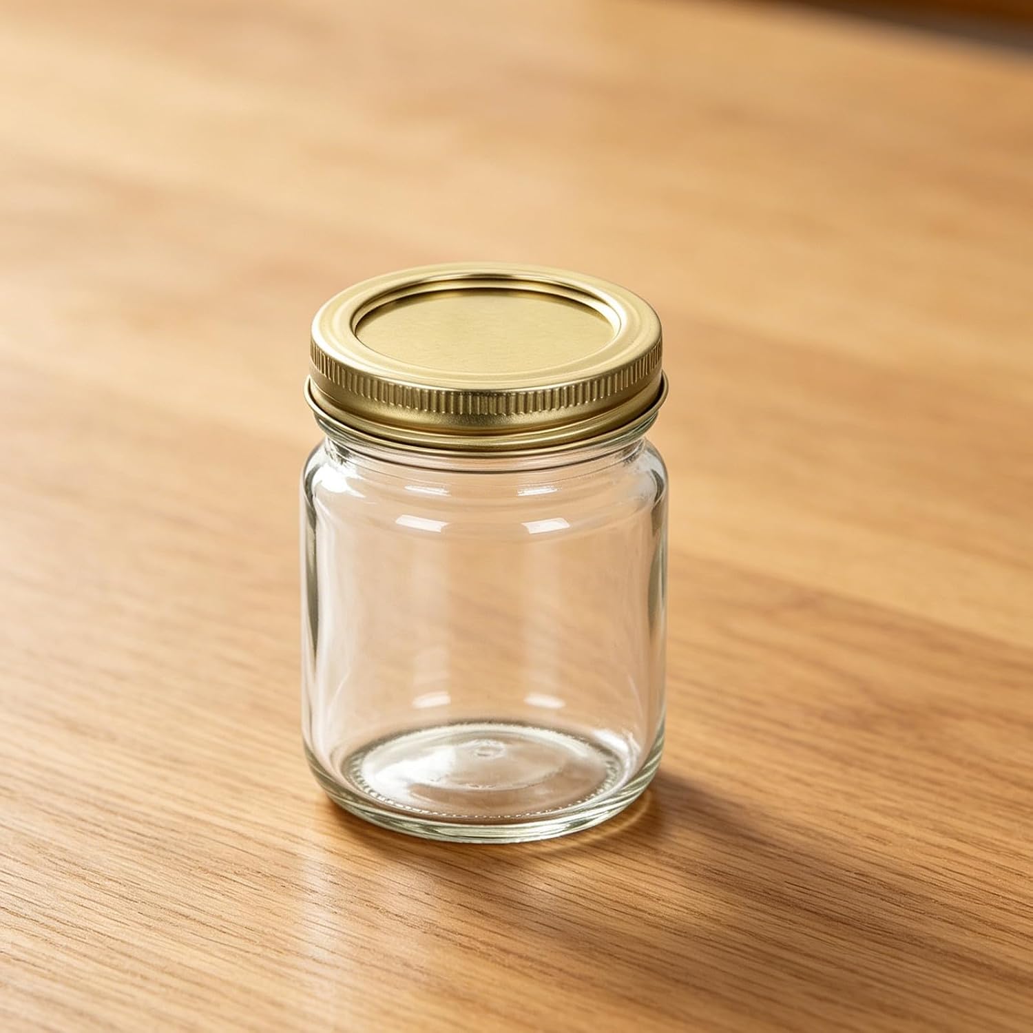 1Set Metal Canning Lids with Rings - Airtight Seal Lids - Leak Proof and Secure Preservation Cover for Regular Wide Mouth Jars Homemade Food and DIY Canning