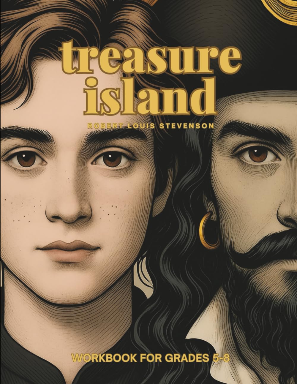 Treasure Island Workbook for Middle Grade Students: Comprehensive Reading Comprehension, Vocabulary, and Critical Thinking Activities for Grades 5-8 (Lamp & Light Workbooks for Literary Classics)