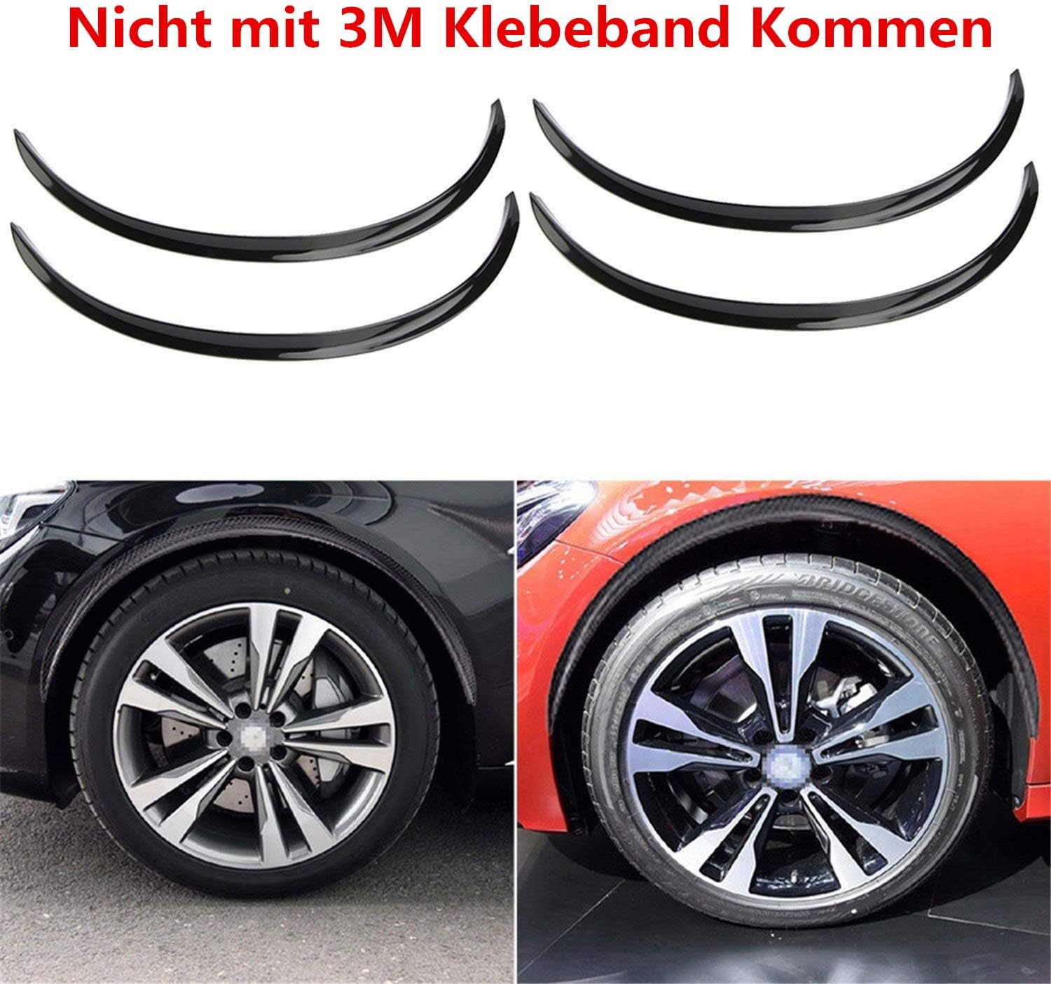 Qlhong Universal Wheel Arch Fender Flares 2 Colours