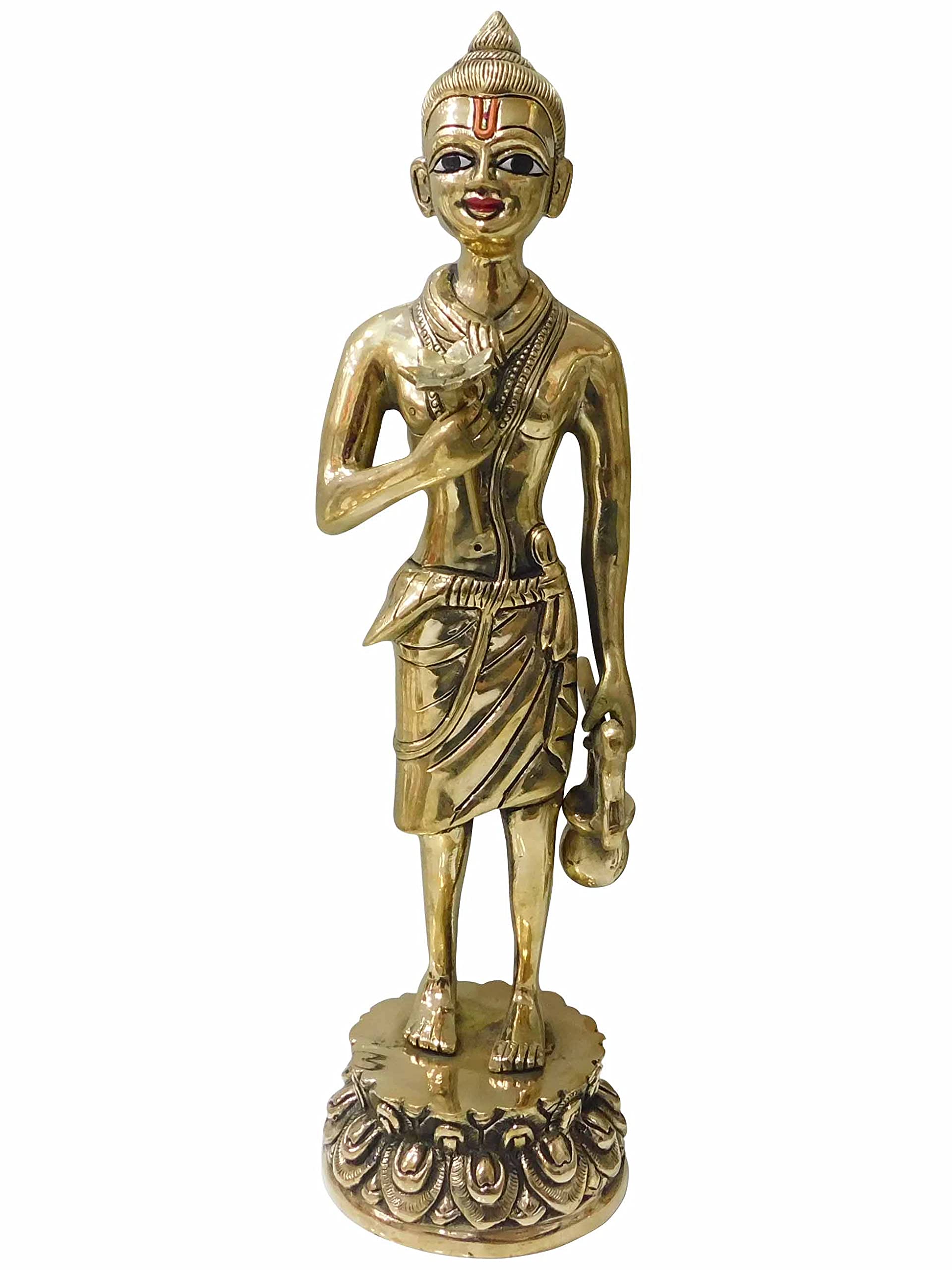 Vinayakmoorti Panchdhatu Neelkanth Varni Idol Neelkanth Varni Murti Neelkanth Varni Statue for Home Pooja Temple Brass NeelKanth Varni Murti Home Decorative Showpiece