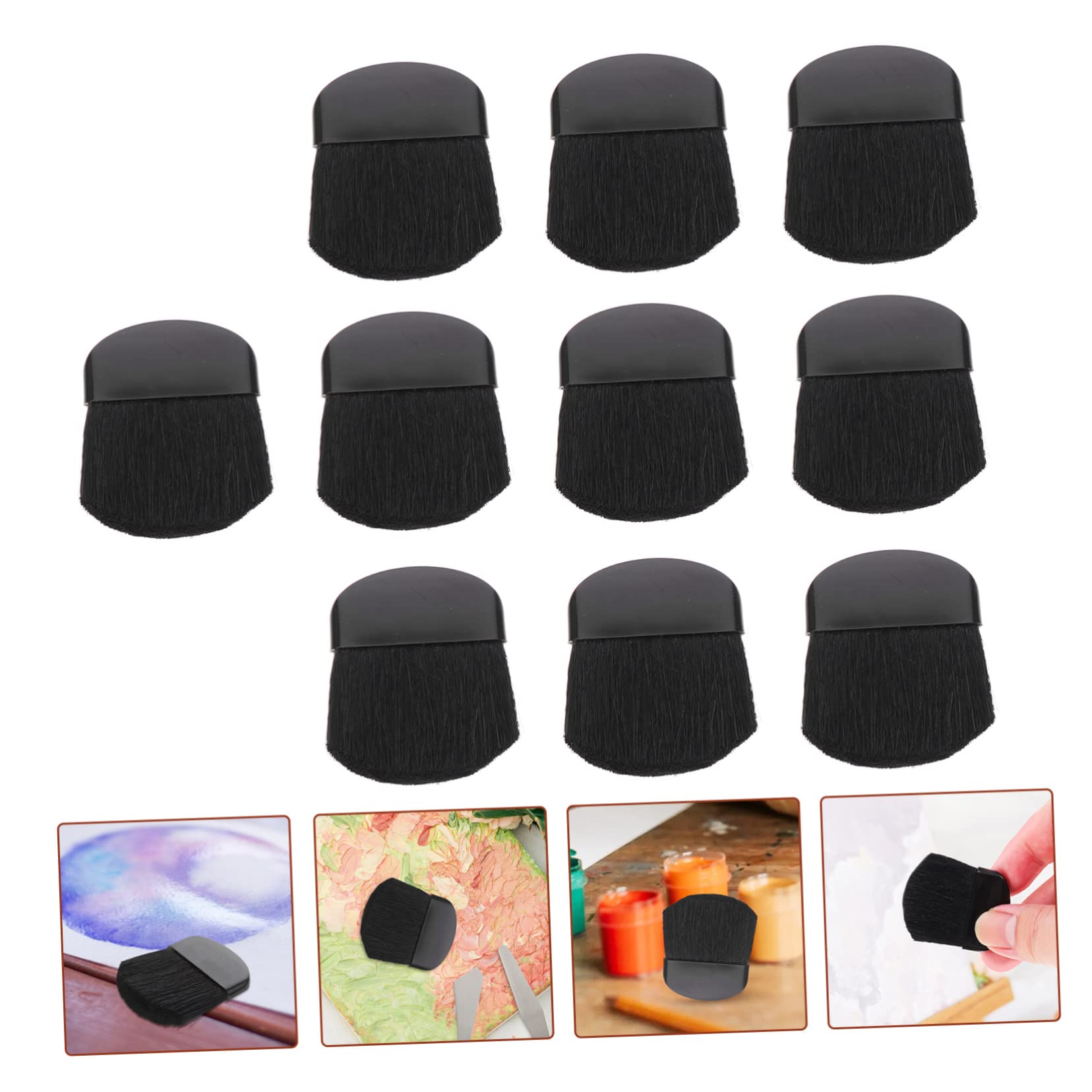Operitacx 50piezas Pinceles De Pintura para Artistas Brochas Portátiles para Acuarela Óleo para Manualidades y Proyectos De Pintura Casa