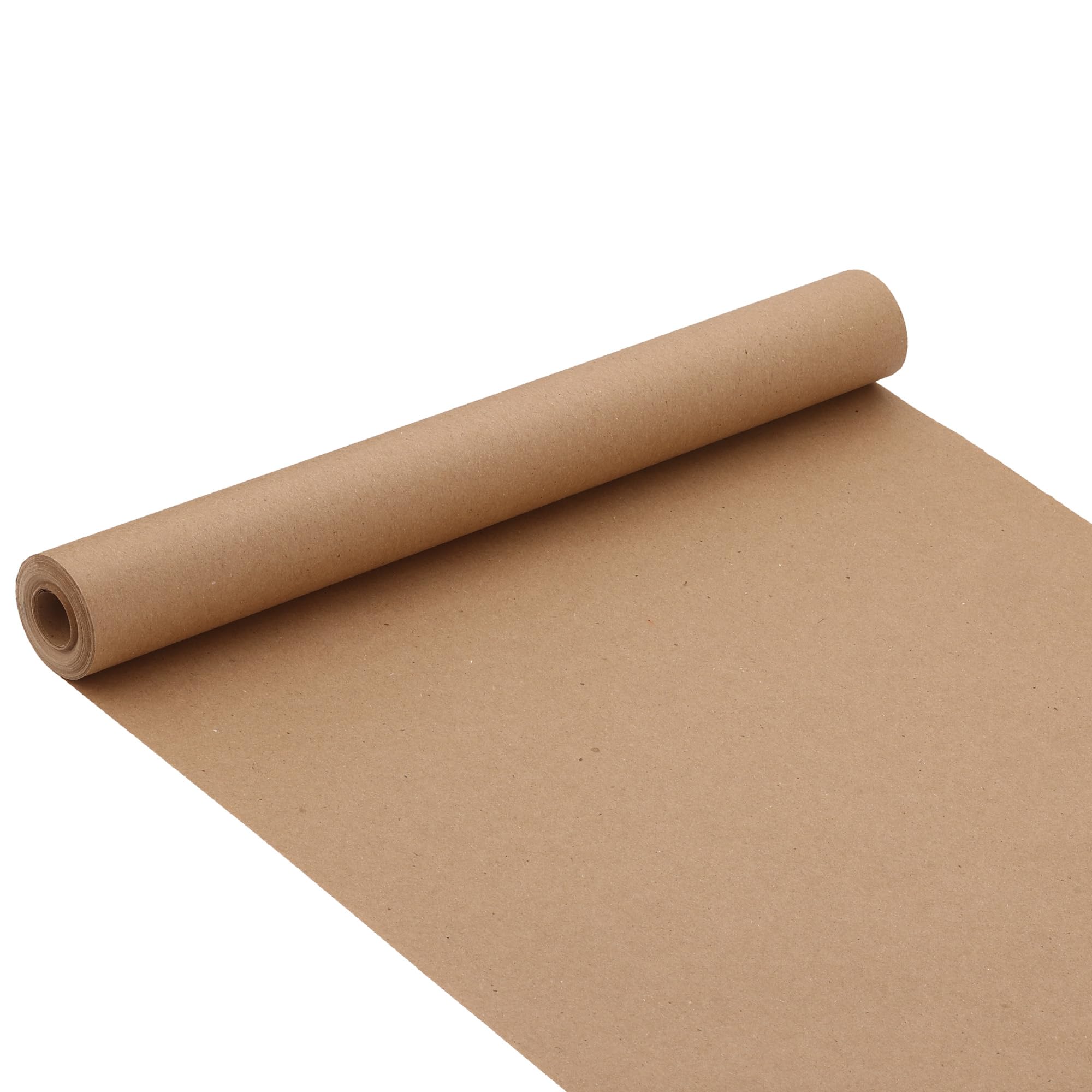 KAPCO Brown Kraft Paper Roll (750mm x 30m) | Wrapping for Gifts, Parcel Packing, Arts & Crafts | Multipurpose Recycled 90gsm Rustic Packaging Paper – Reusable, Biodegradable & Recyclable | 75cm Wide