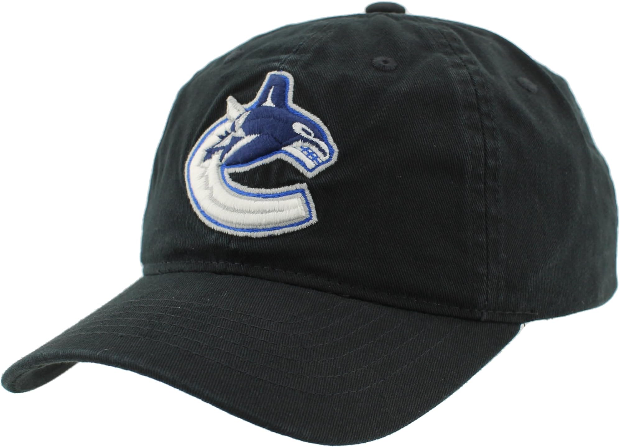 NHL Unisex-Adult NHL Officially Licensed Adjustable Hat Scholarship Icon Black
