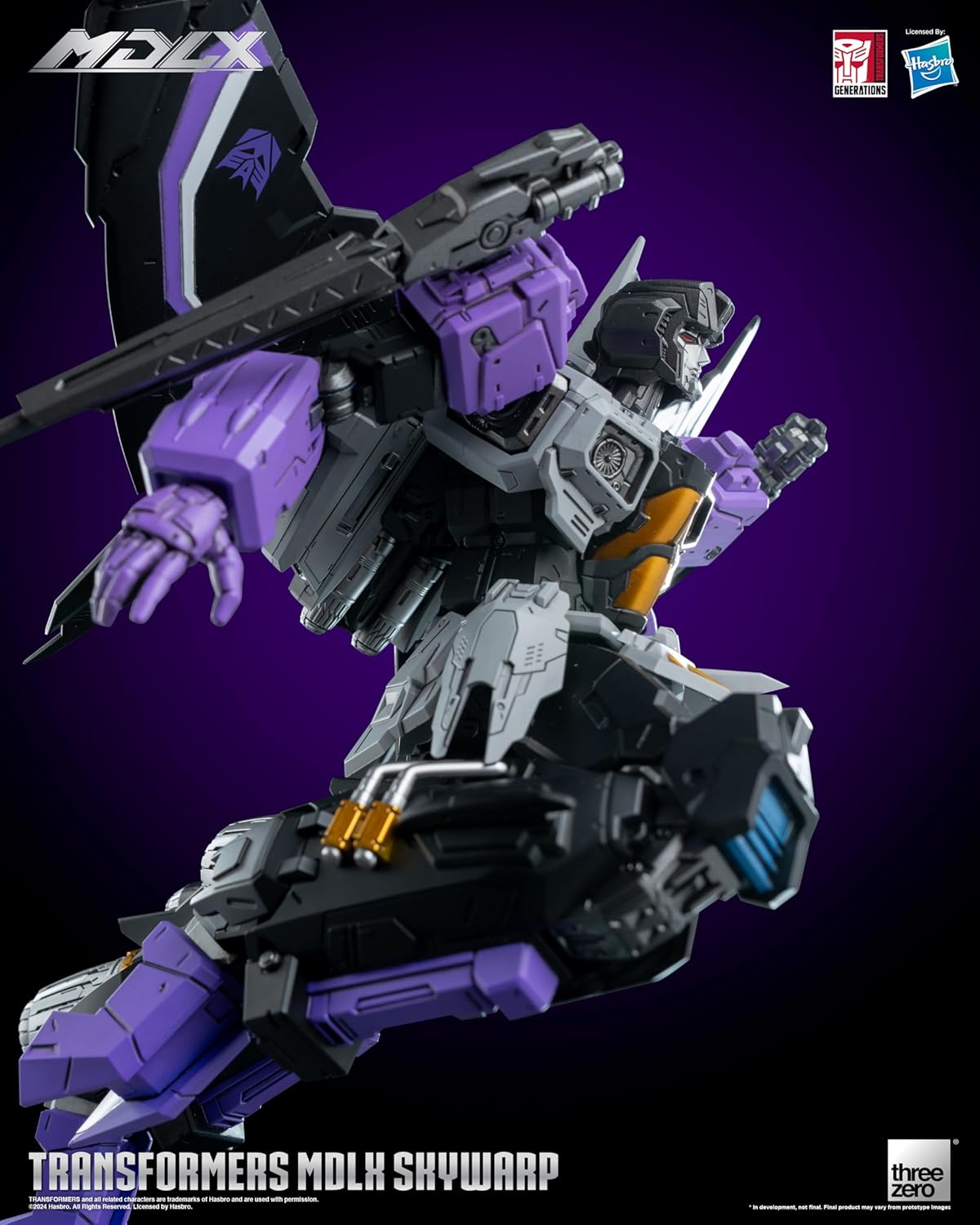 Transformers: MDLX Skywarp Action Figure