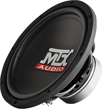 MTX TN10-04 Audio A10 inch 300 Watt Car Audio 84.9 dB 4 OHM Single Voice Coil Subwoofer 2 Pack