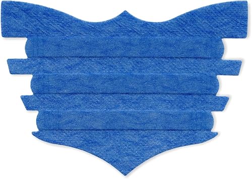Flair Tiras nasales equinas para caballos (azul, 1 paquete), tiras nasales equinas adhesivas y soporte, mejora la respiración para competición y