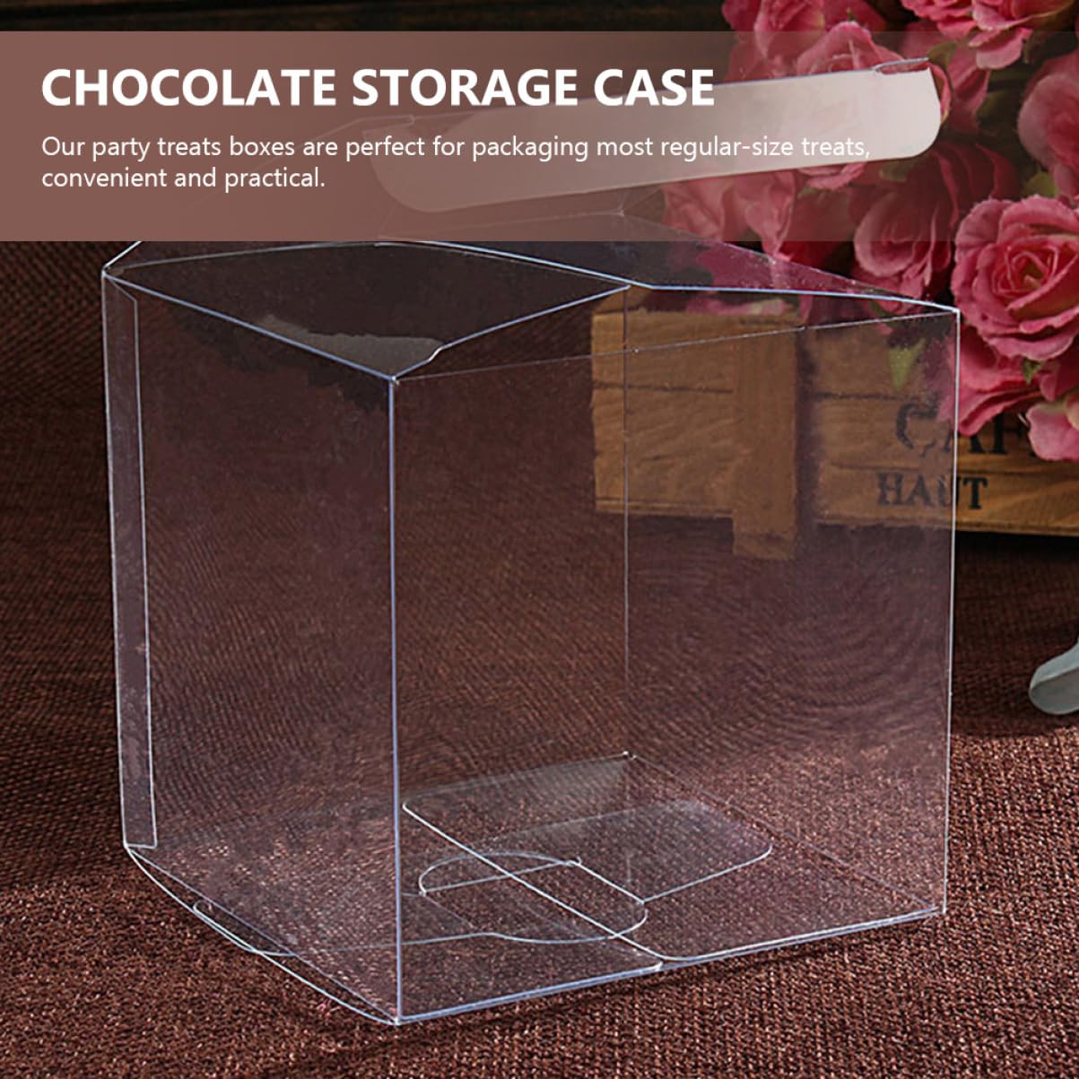Alipis Scatole Regalo Trasparenti in Pvc 20pezzi per Dolci Feste e Compleanni Eleganti Confezioni Regalo Multiuso