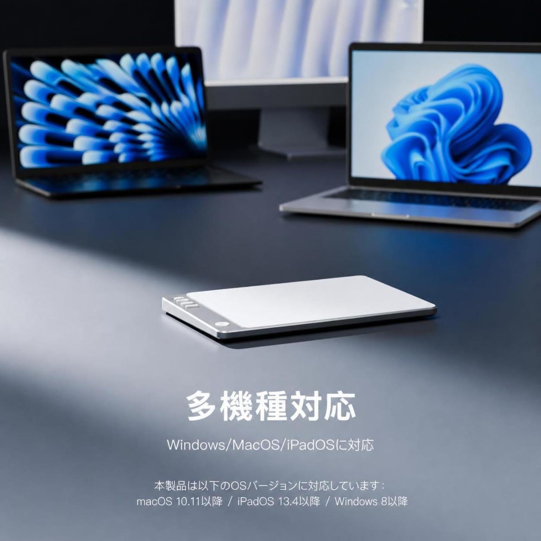 Amazon | BRQ ワイヤレスマルチタッチパッド Bluetooth 2.4GHz USB-C