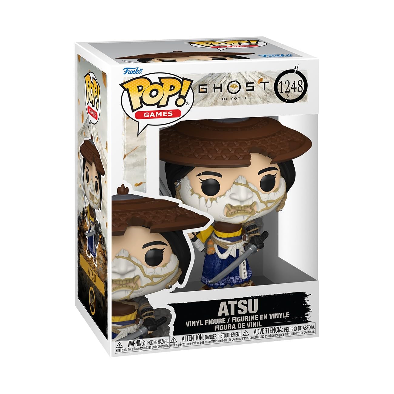 Amazon.com: Funko Pop! Games: Ghost of Yotei - Atsu - Ghost of