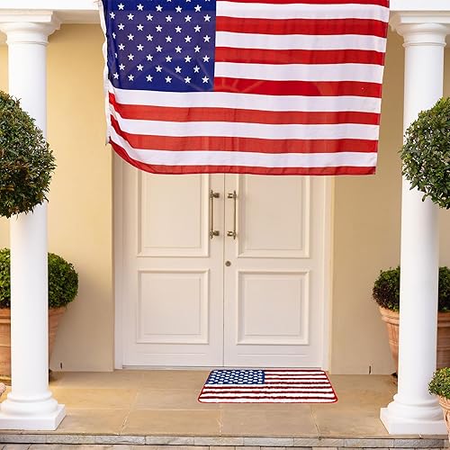 Miniatura 4 de Whaline Alfombra de baño para el Día de la Independencia, alfombra de baño antideslizante para puerta delantera, alfombra de suelo para el hogar,