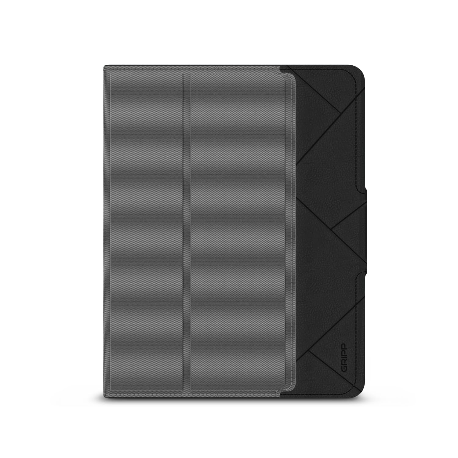 GRIPP Melon Rugged Leatherette Texture Case for iPad Pro 11 inch (M4-2024) with 360° Shock Absorbing Bumper, Adjustable Stand, Pencil Holder & Magnetic Closure Flip Cover - Grey/Black (B0D5V4Z4JG) Amazon Price History, Amazon Price Tracker