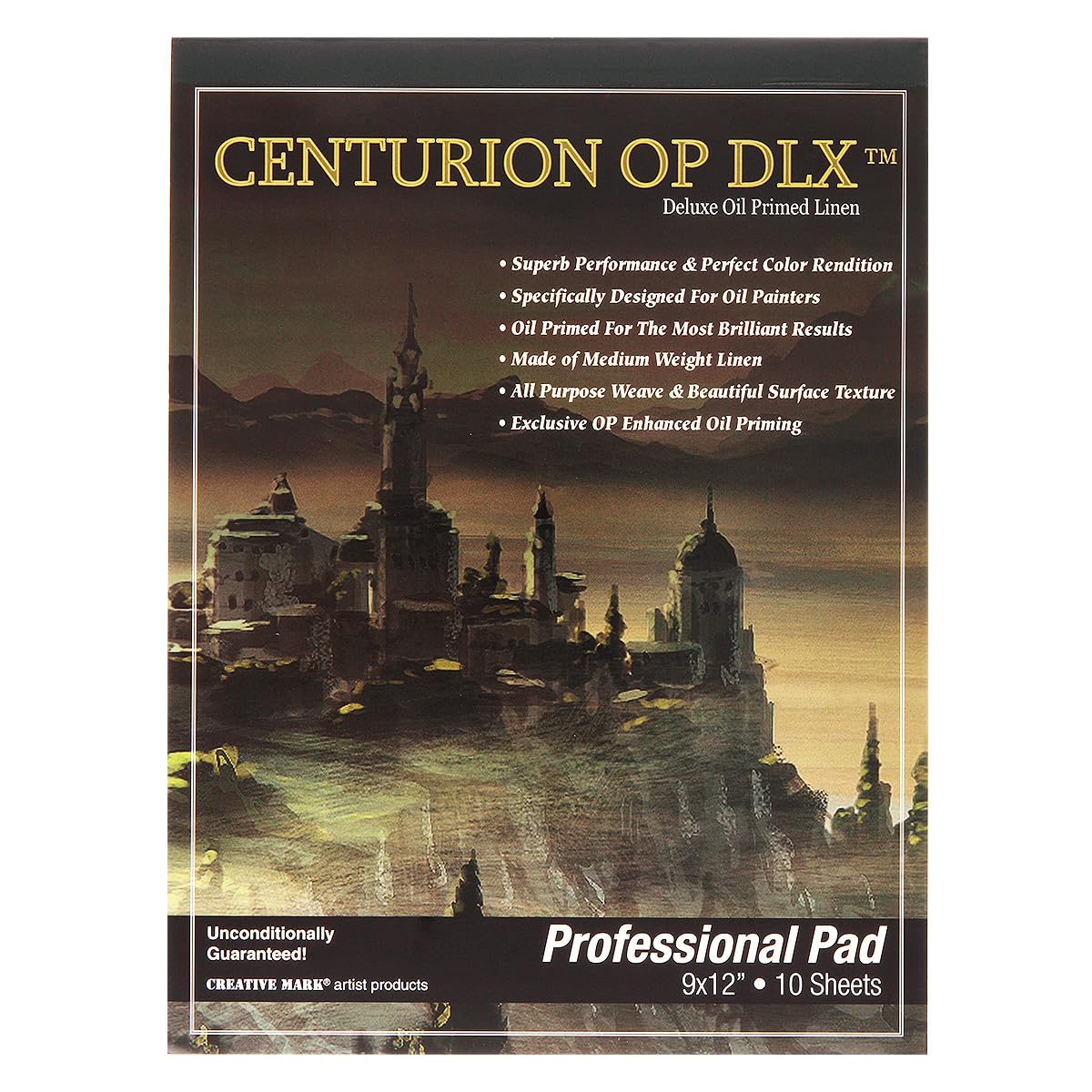 Centurion Deluxe Oil Primed Linen Pad 9x12 by Centurion