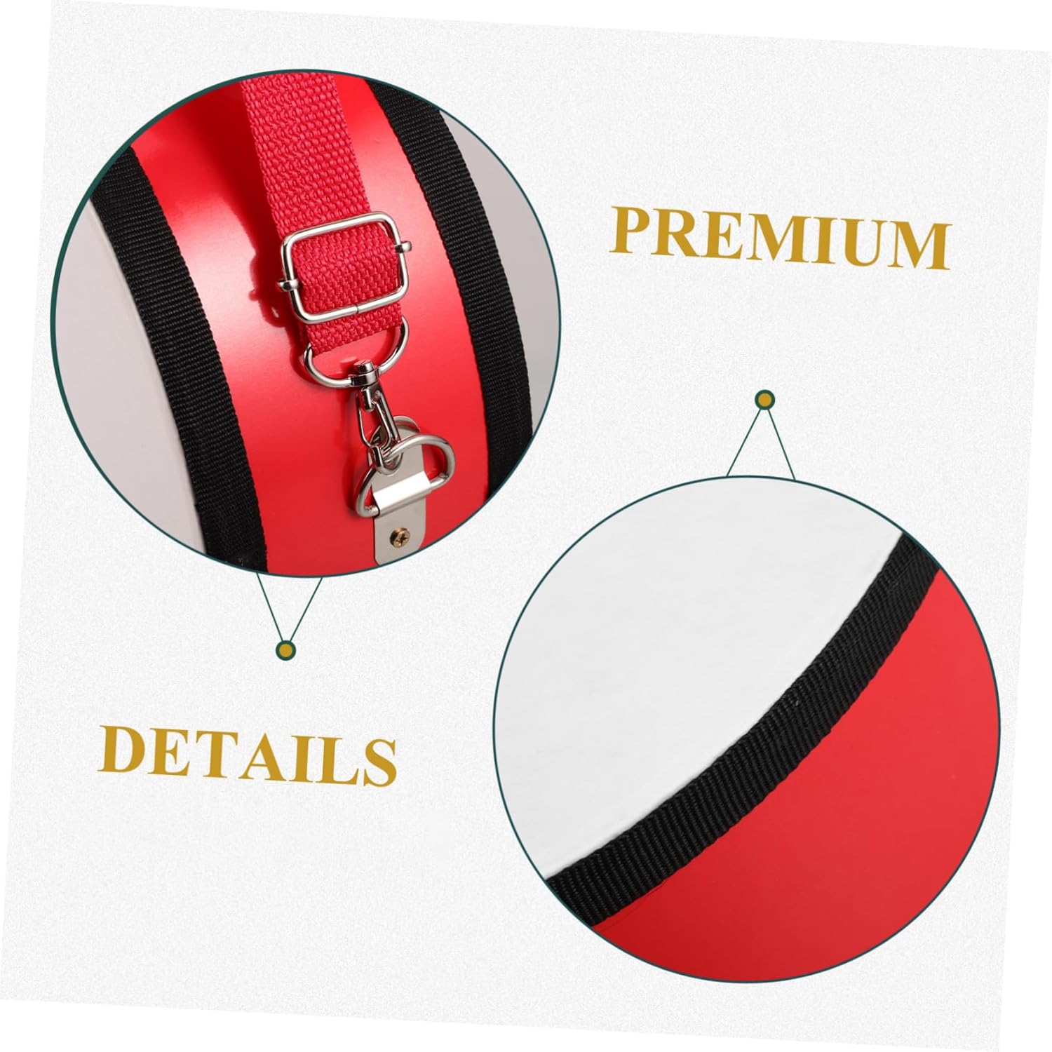 YARNOW 1 Set Marching Snare Drum Red Drum with Convenient Strap for Outdoor Activities and School Performances Enhances Rhythm Skills and Musical Exploration