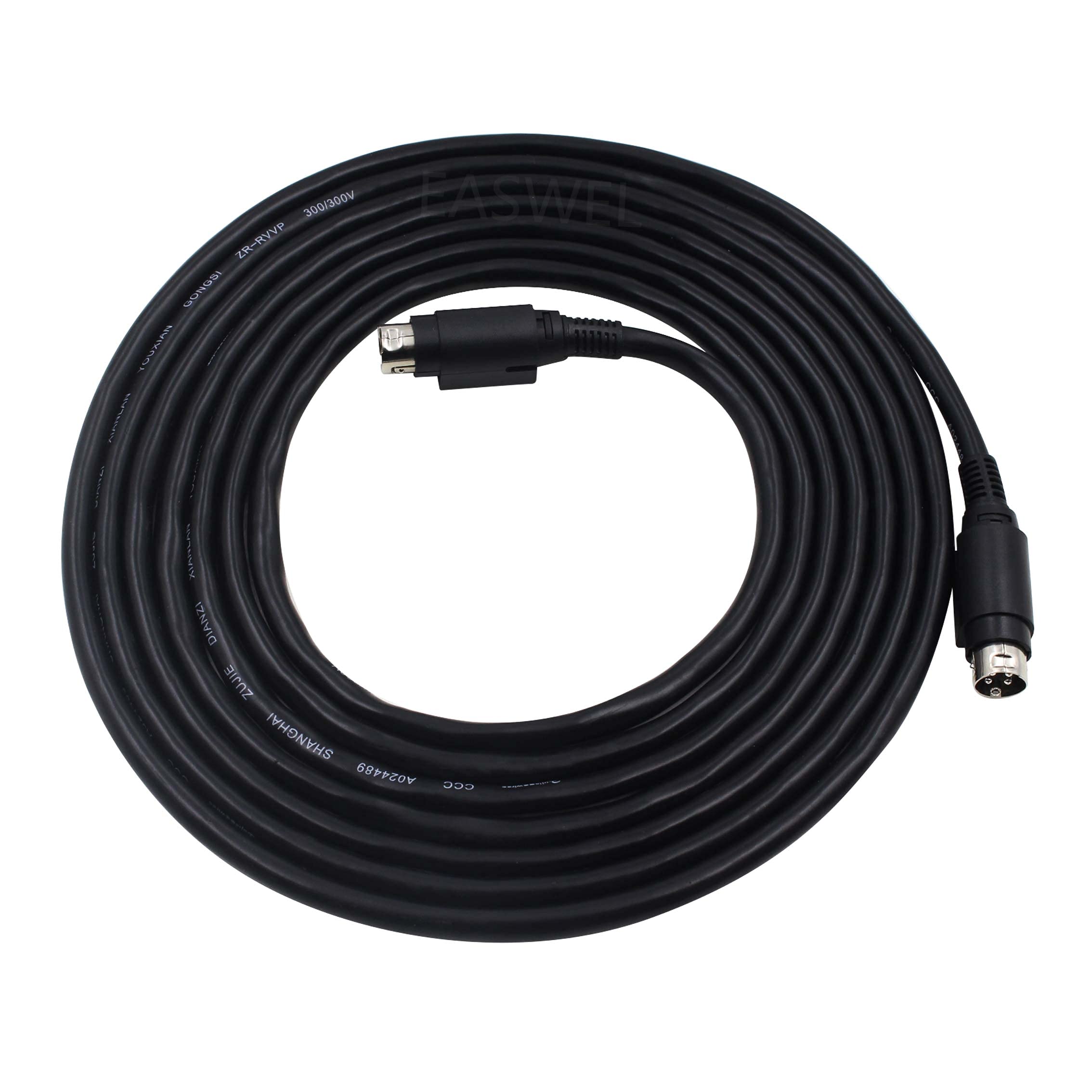 EASWEL 3M 9.8 ft 4 Pin Speaker Cable for Swans D1010,Headunit