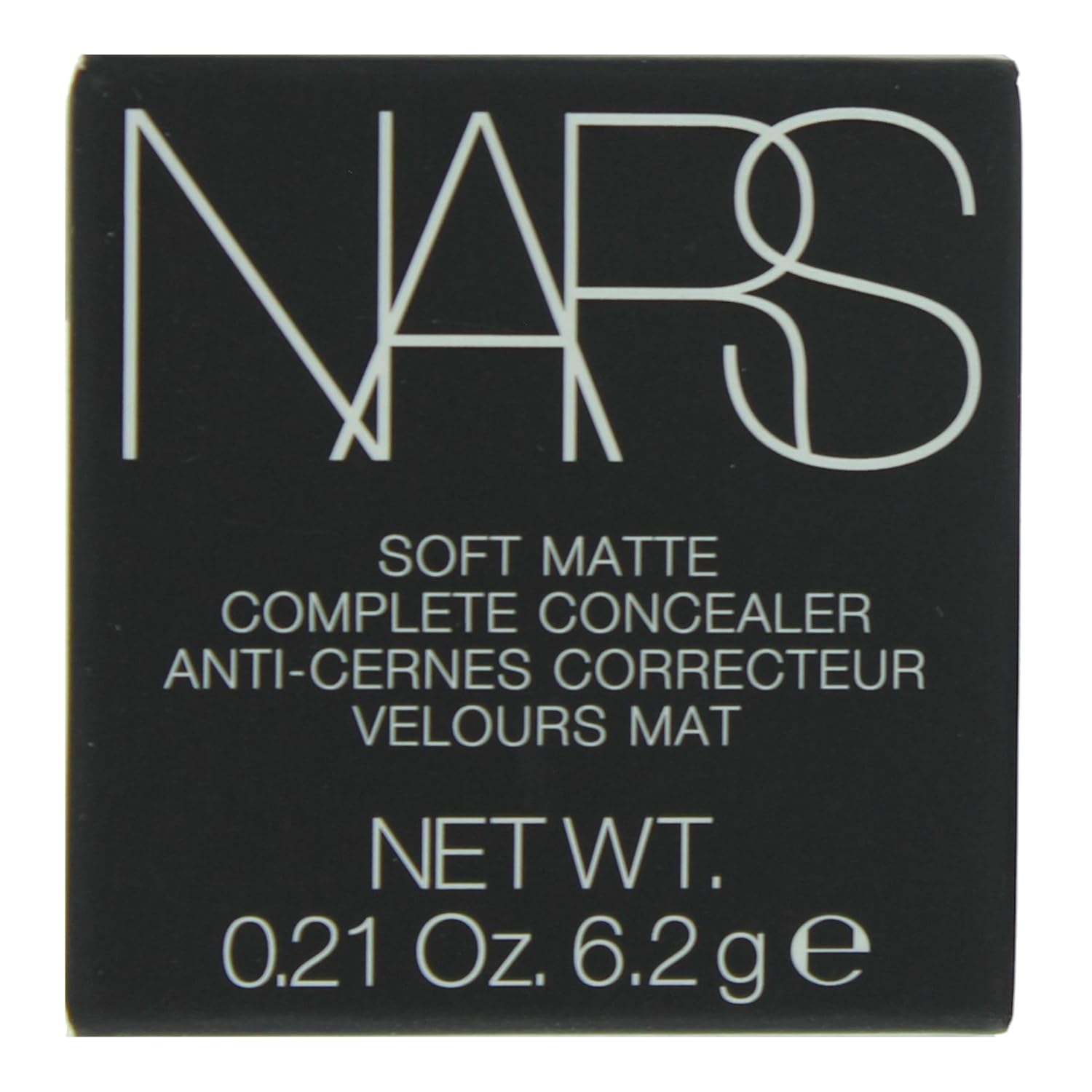 NARS Soft Matte Complete Concealer Chantilly - for fair skin with neutral undertones, Natural, 0.21 Ounce (Pack of 1), C-NA-062-03