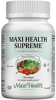 Multivitamin for Men & Women – Supreme High Potency Daily Multi with Minerals, CoQ10 & Antioxidants – Energy, Immune Support, Bone, Heart & Wellness – Vitamin A, C, D, E, B12, B6 & Biotin 120 Tablets