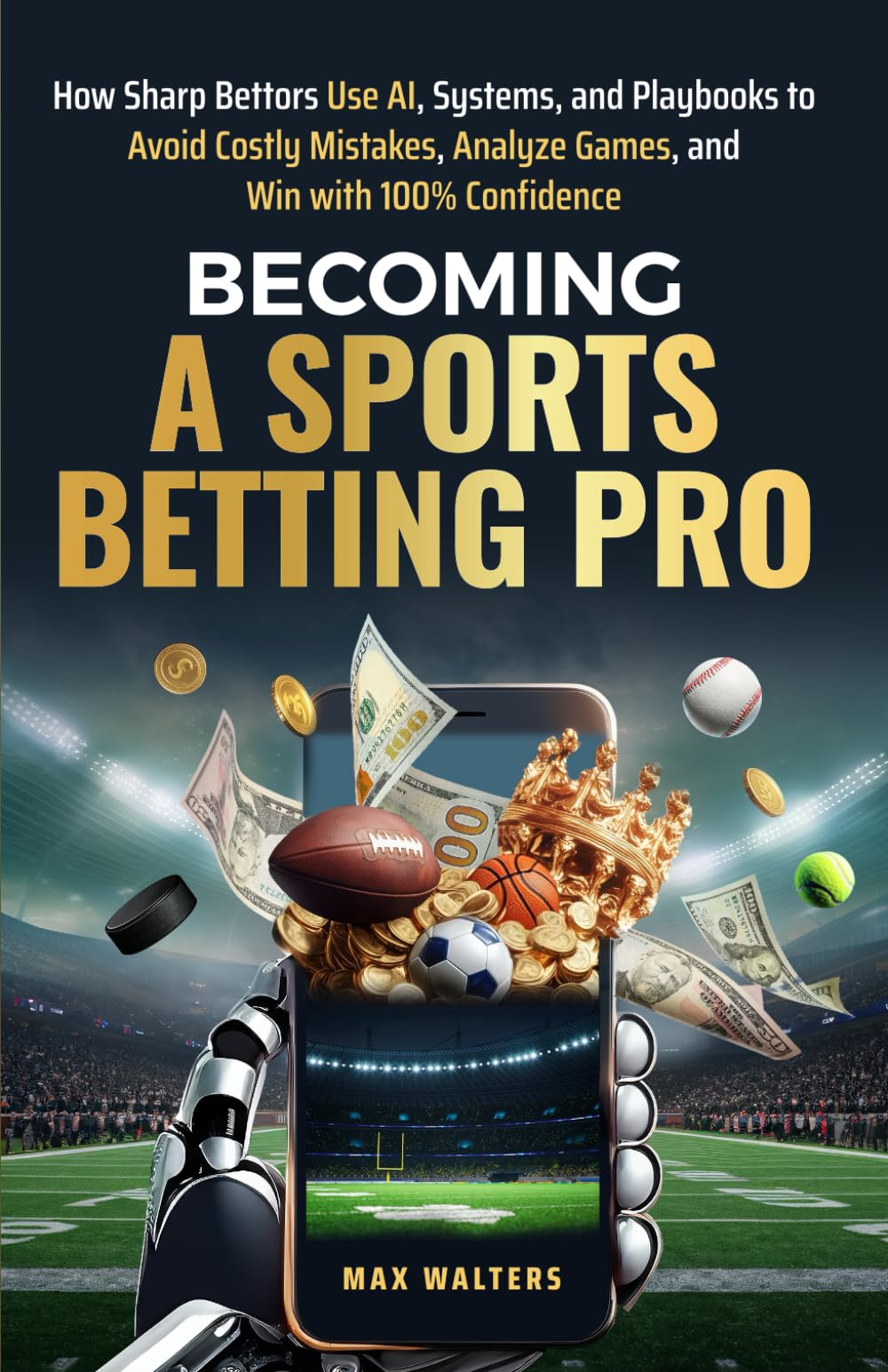 Becoming a Sports Betting Pro: How Sharp Bettors Use Al, Systems, and Playbooks to Avoid Costly Mistakes, Analyze Games, and Win with 100% Confidence