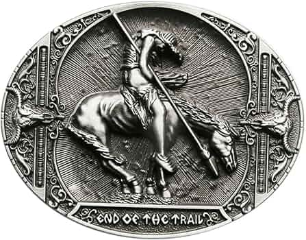 Urban Backwoods Horse XV Fibbie Per Cinture Belt Buckle