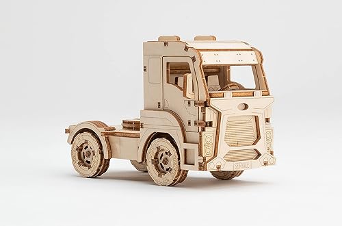 Miniatura 5 de WOODEN.CITY - Kit de camión de madera, modelos de autos para construir para adultos - Kits de modelos de camiones para adultos - Kit de modelos de
