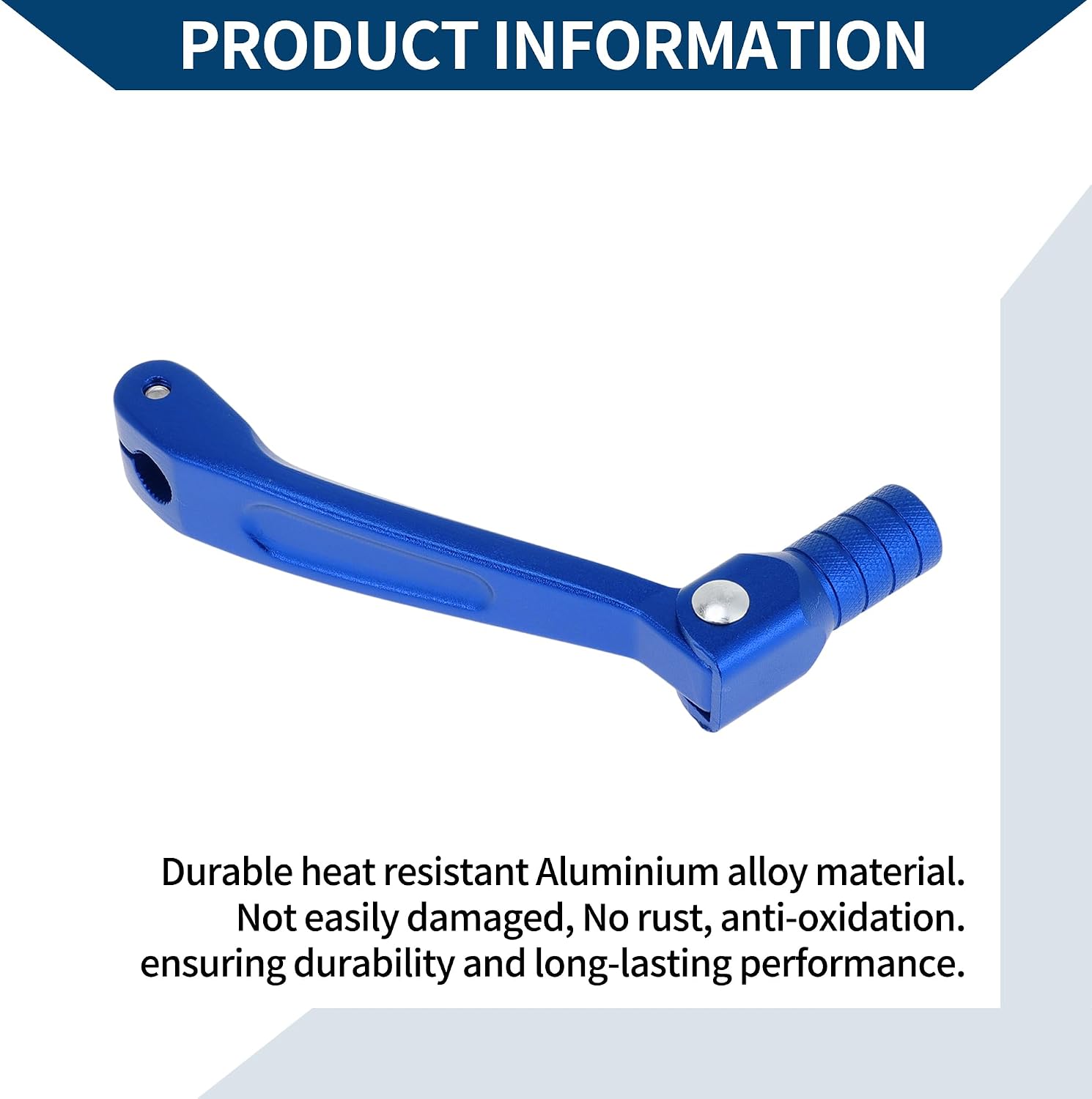 Folding Motorcycle Gear Shifter Lever for Honda CRF150F 2003-2017 Aluminum Alloy Pedal Shift Lever Arm Blue