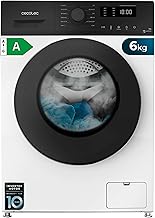 Cecotec Waschmaschine 6 kg Bolero DressCode 6150 Inverter A, klasse A, 1000 U/min, Inverter Plus Motor, Steam Max, 12 Programme, Trommelreinigung, Verzögerter Start, Kindersicherung, LED-Display