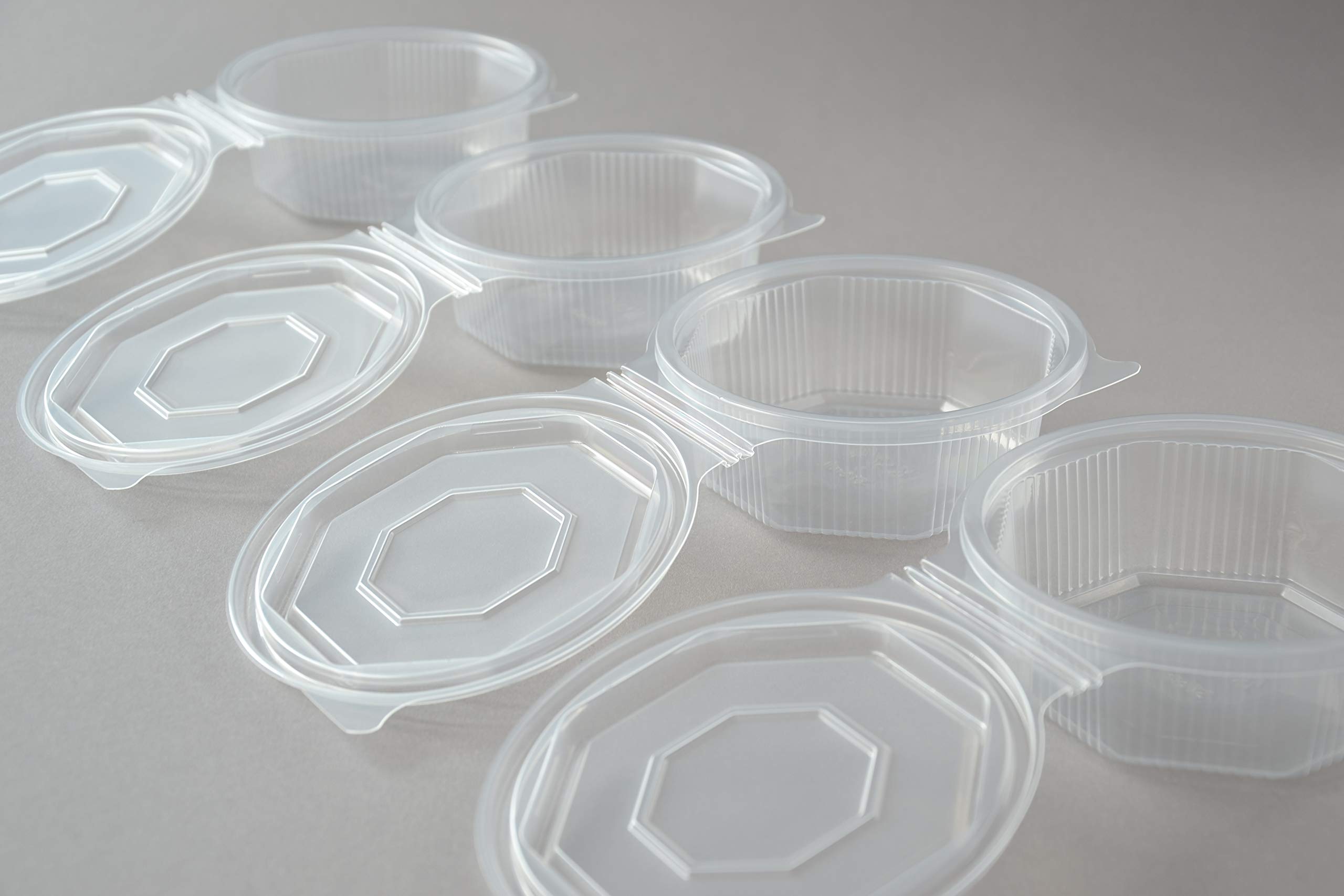 Generisch Minimalistisch Achteckig 375 ml Ripboxx Verpackungsbox 400 Stück Lebensmittelaufbewahrungsbehälter