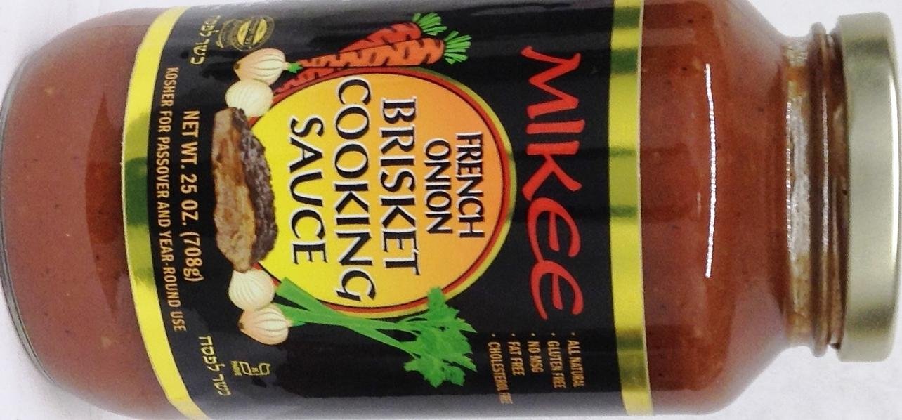 Mikee French Onion Brisket Cooking Sauce KFP 25 Oz. Pack Of 6.