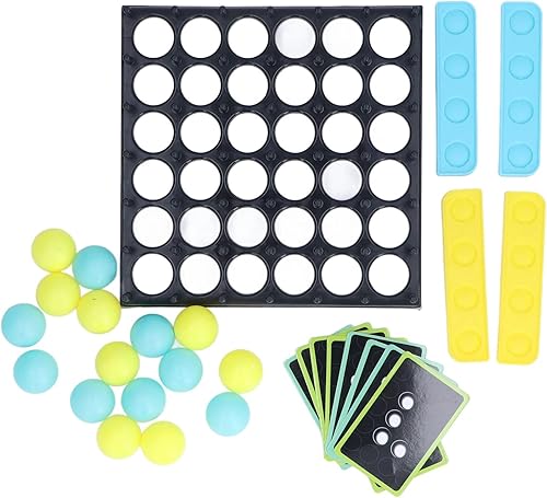 Miniatura 3 de Juego de bolas rebotadoras de escritorio, juego de mesa de bola de rebote, fortalece la comunicación, diversión sin fin para niños de más de 3 años