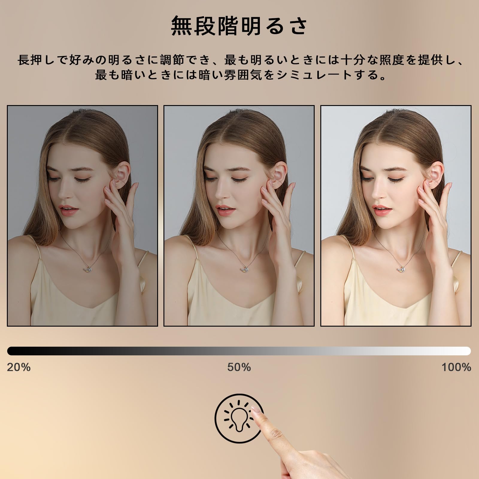 Amazon.co.jp: FENCHILIN 女優ミラー 卓上鏡 ハリウッドミラー アーチ