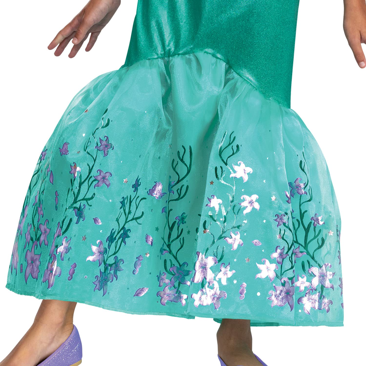 Little Mermaid Deluxe Ariel-Kostüm für Kinder, Disney-Prinzessinnen-Kostüm