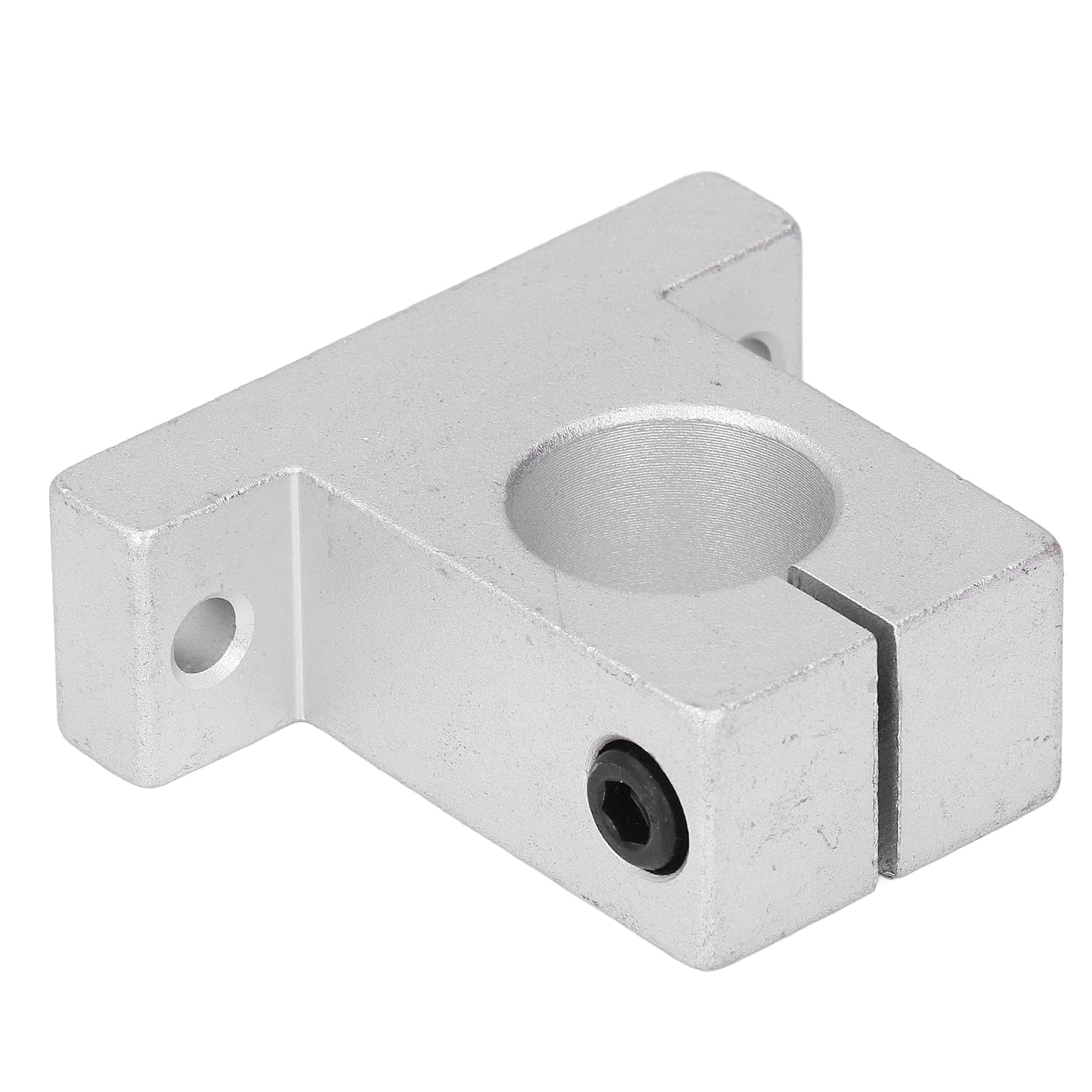 4Pcs Supporto per Guida Lineare SK25 Supporto per Guida di Movimento Lineare Verticale In Lega di Alluminio Asta di Bloccaggio Rail Kit di Supporto per 25mm Asta Albero