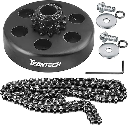 Vista 10 de Go Kart Embrague 5/8 Diámetro 35 Cadena 11 Diente Piñón para Go Kart Mini Bike