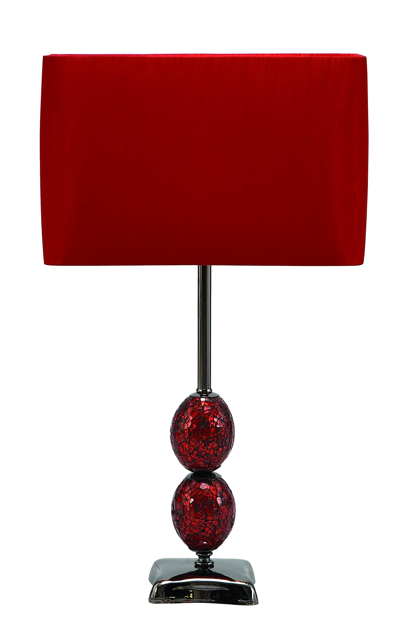 Plutus Brands Metal Mosaic Table Lamp for Special Light Effects