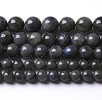 Vista 36 de 45 piezas de cuentas de jade birmano de piedra natural de 5⁄16 pulgadas (8 mm) para hacer joyería, pulseras de cristal de bricolaje