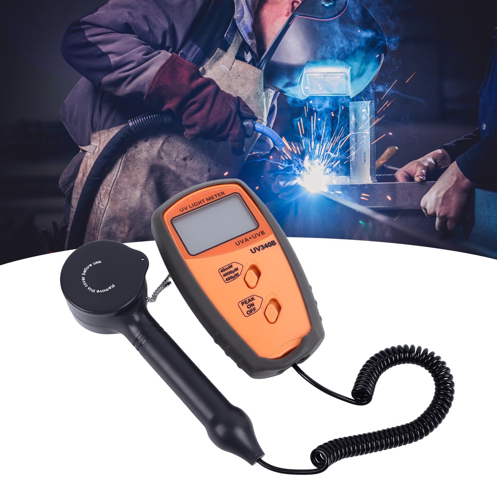 UV Light Meter UVA UVB Tester 290-390NM LCD Visualizza Radiometro UVB UVB per la Misurazione del Test