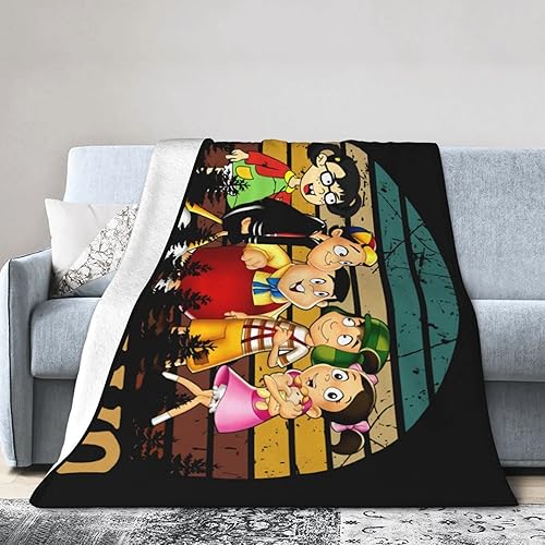 Manta El Chavo Anime Del Ocho manta de franela para sofá, dormitorio, decoración del hogar, 50 x 40 pulgadas